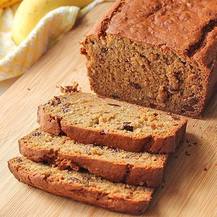 Coconut Raisin Banana Bread - Feeding My Kid